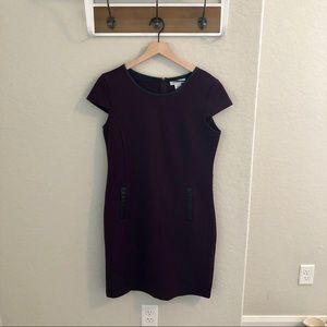 Liz Claiborne Plum Shift Dress - Size Medium